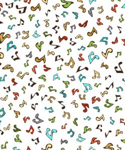 Musical Note Doodles